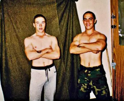 Young Karol Krauser during U.S. Army Airborne training